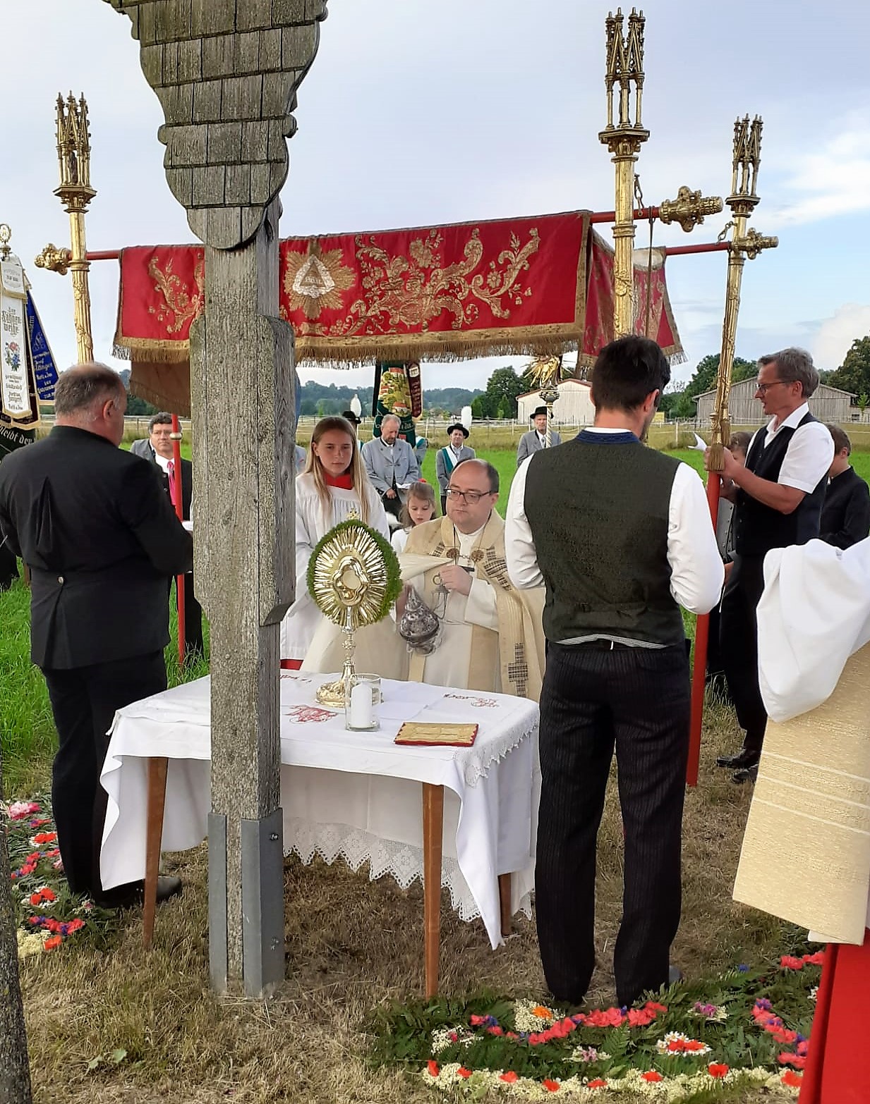 Fronleichnamsprozession in Feldkirchen