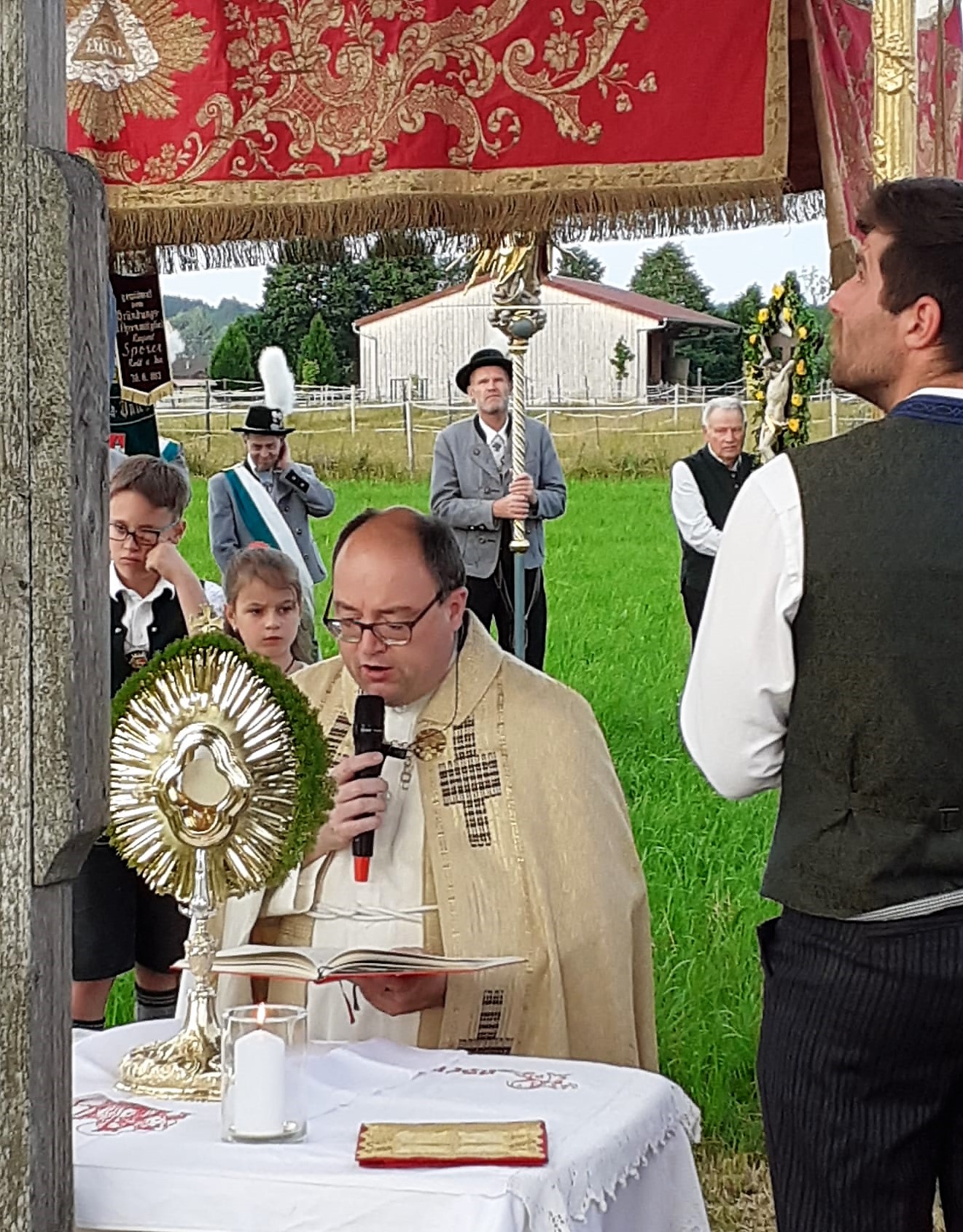 Fronleichnamsprozession in Feldkirchen