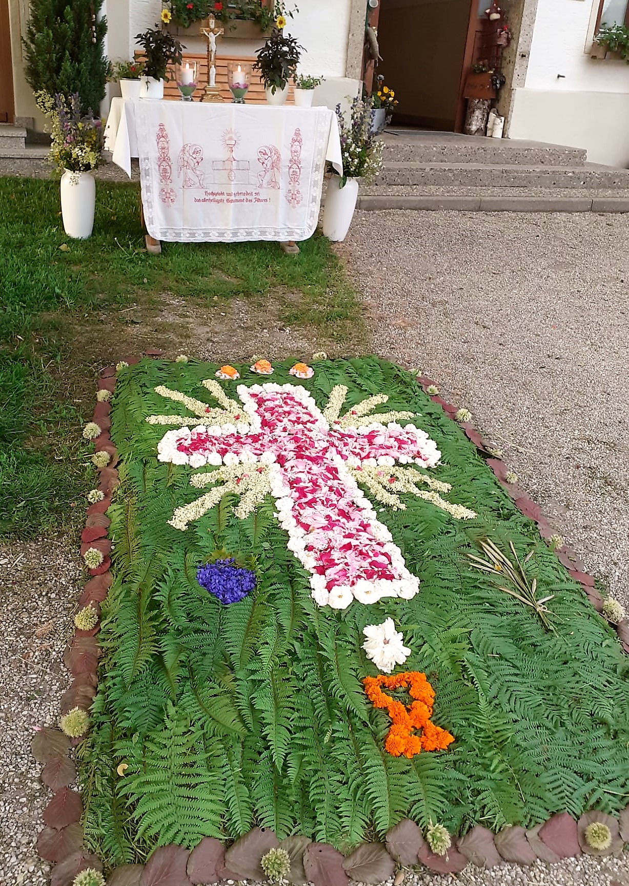 Fronleichnamsprozession in Feldkirchen