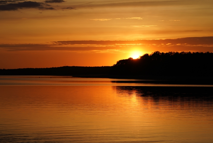 Sonnenuntergang an der Havel