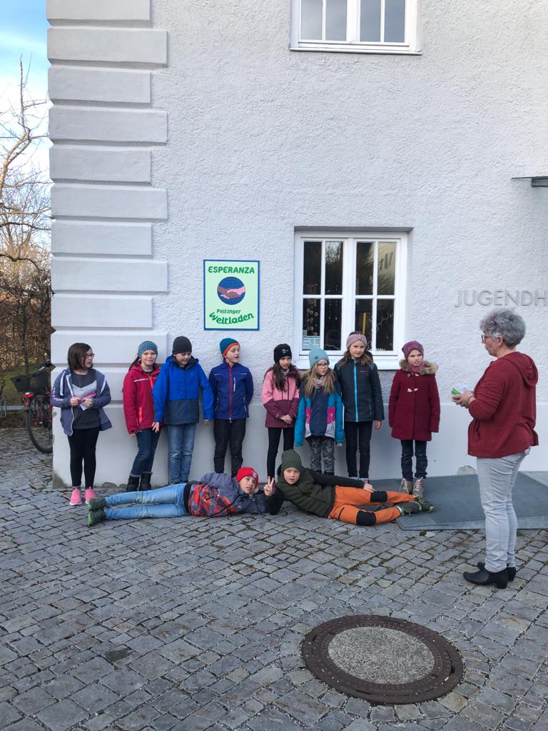 Kommuniongruppe aus Wildsteig