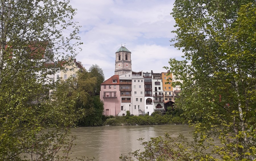 St. Jakob vom Inndamm aus