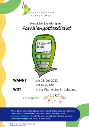 2023-07-02 Familiengottesdienst