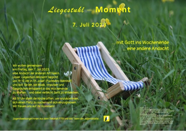 Liegestuhl-Moment am 07-07-2023