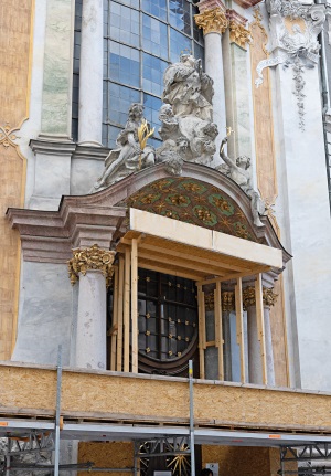 Außenansicht Asamkirche