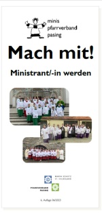 Ministranten Flyer Titelblatt