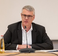 Bernd Heckmann, Kirchenverwaltungsmitglied der Pfarrei Königin des Friedens:
