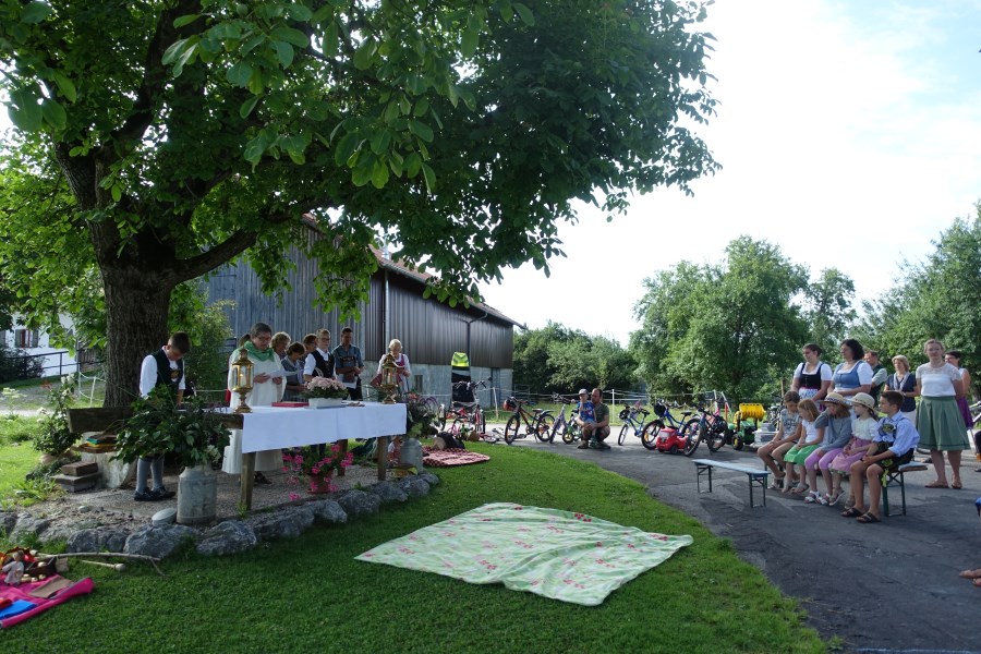 20230723 Kinderfahrzeugsegnung Unterlaus 01