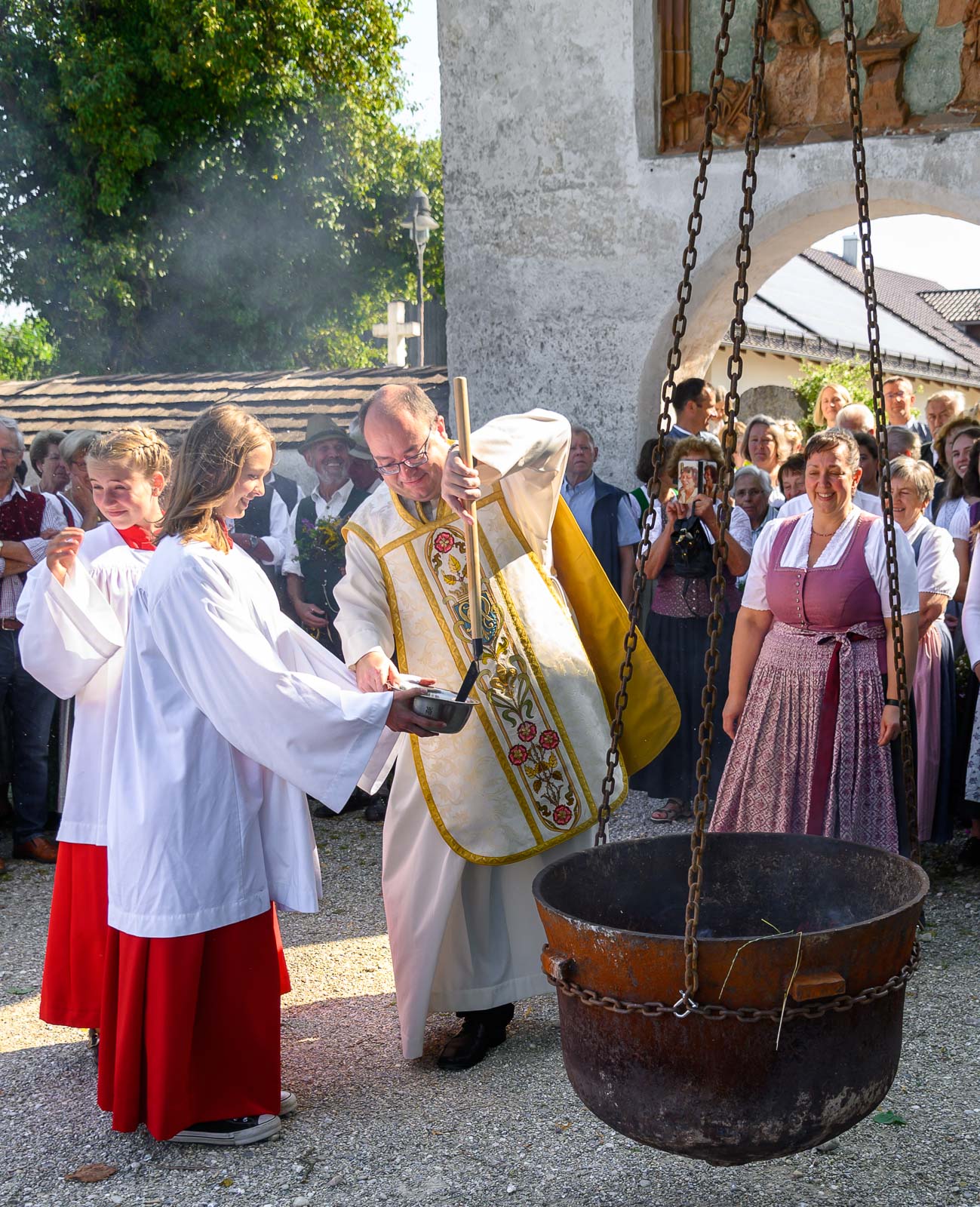 Abschied Pfarrer Vogl in Feldkirchen