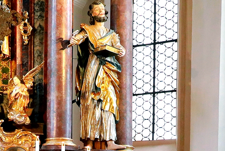 Heiliger Petrus, Pfarrkirche St. Martin in Babensham