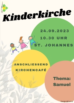 Kinderkirche am 24.09.2023