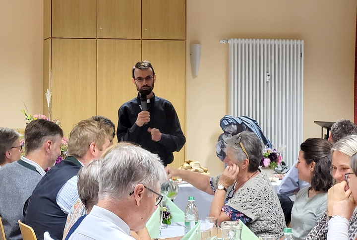 Feier zum Dienstjubiläum von Pfarrer Weiß