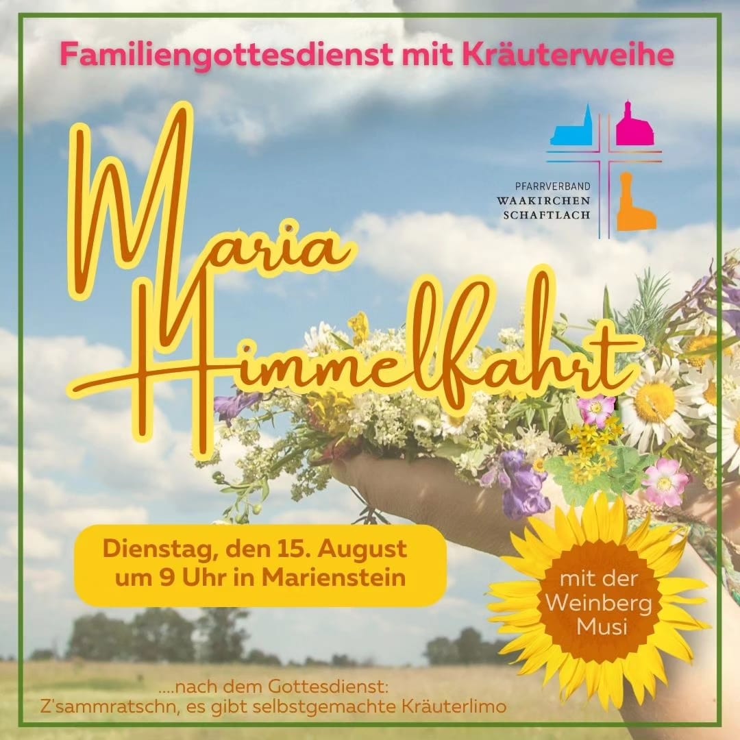 Kräuterbuschn und Familiengottesdienst