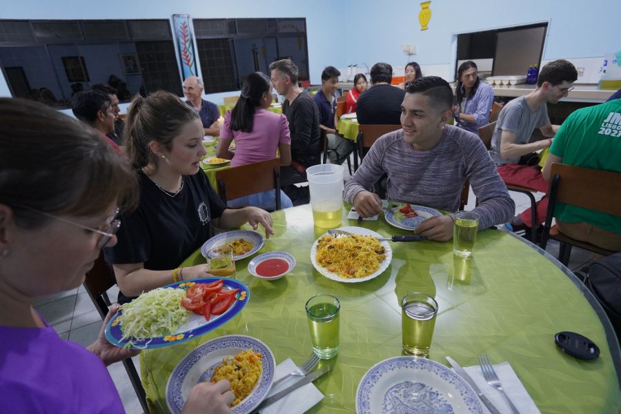 Gemeinsames Abendessen