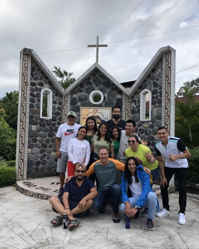 Freiwillige Gruppenfoto