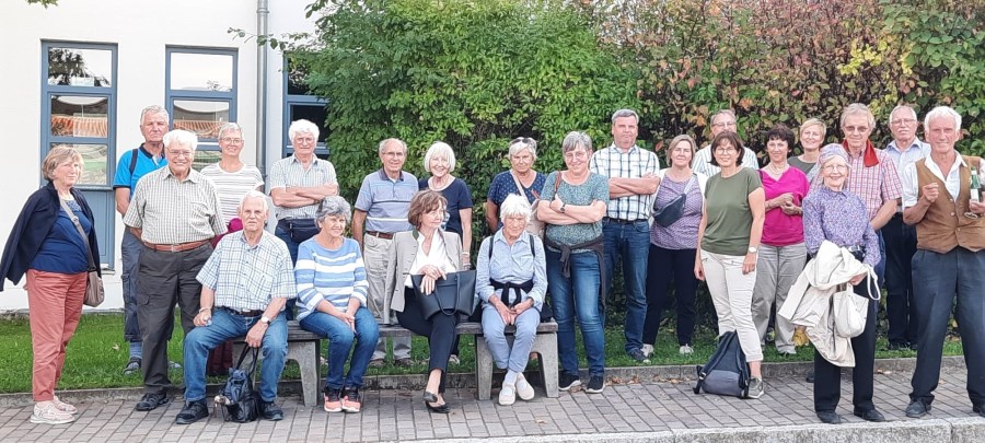 Gruppenbild Pfarrausflug 2023 Freising