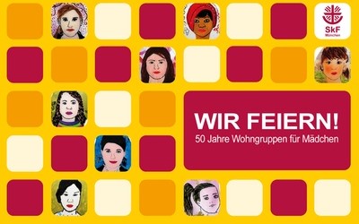 Jubiläumslogo des SkF für Thalkirchen