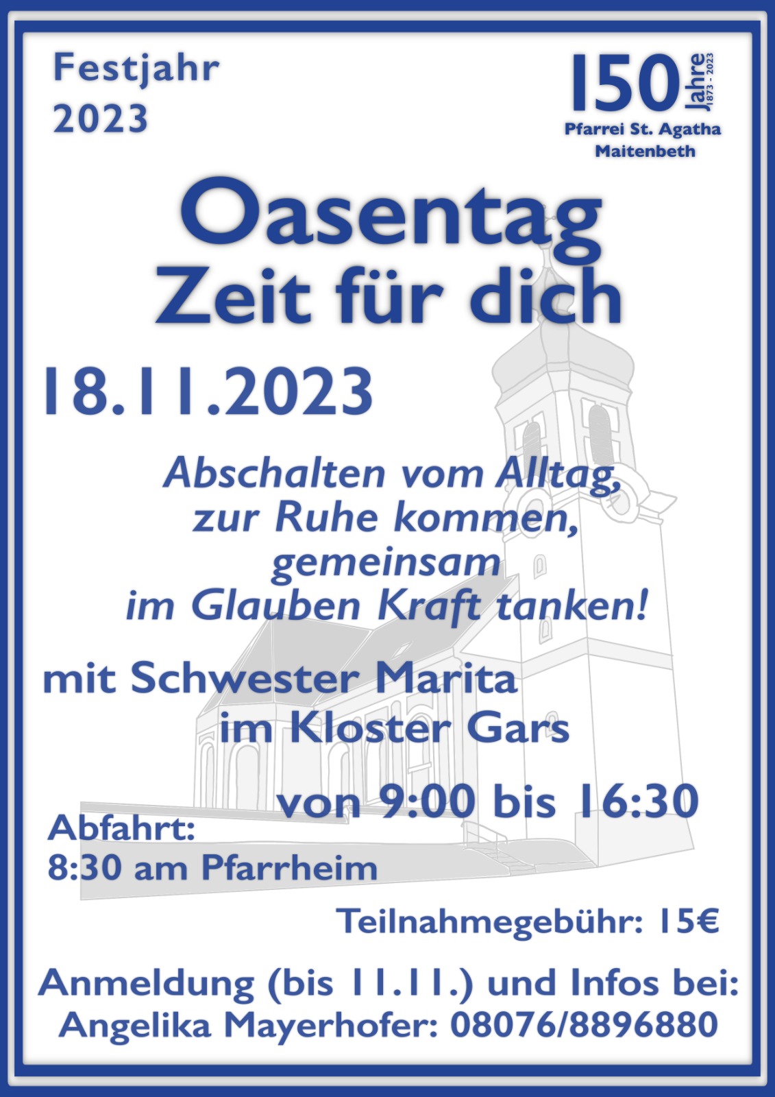 Flyer Oasentag