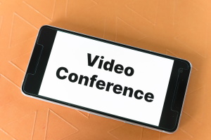 Smartphone Videokonferenz