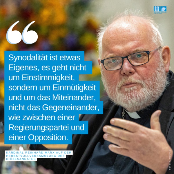 Kardinal Marx auf der Herbstvollversammlung