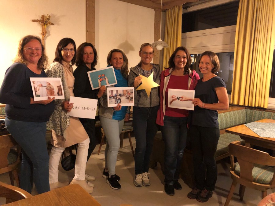 Das neue Sternsinger-Organisationsteam in der  Stadtkirche Kolbermoor