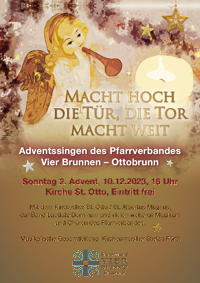 Plakat Adventssingen 2023