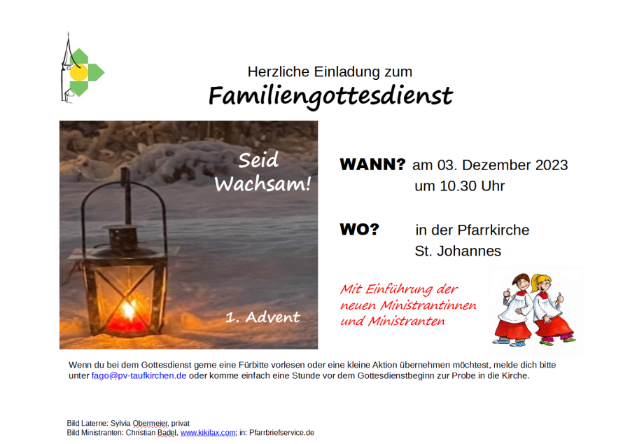 Kindergottesdienst St. Johannes