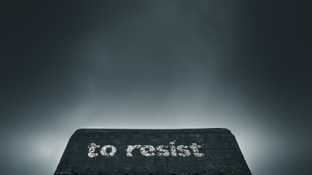 Foto "to resist"