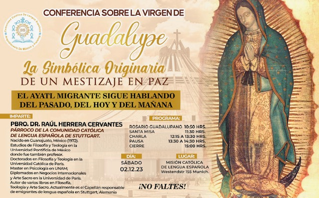 Charla Virgen de Guadalupe