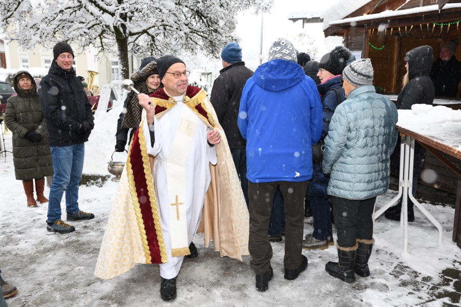 Segnung Kränze