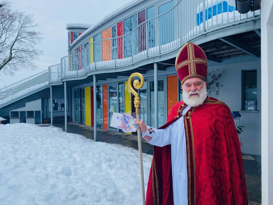 Nikolaus im Garten