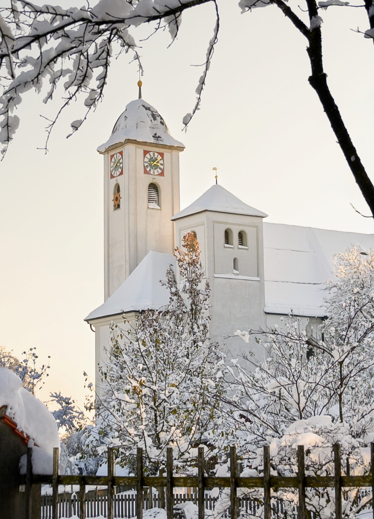 Pfarrkirche Rott - Winter 2023