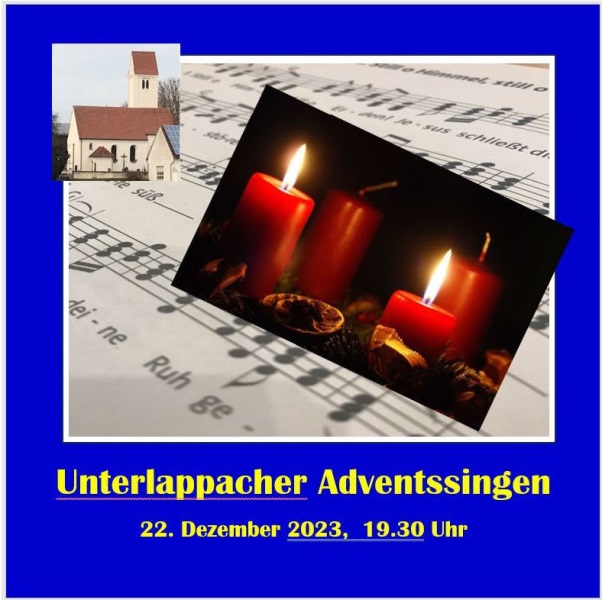 Unterlappacher Adventsingen 2023