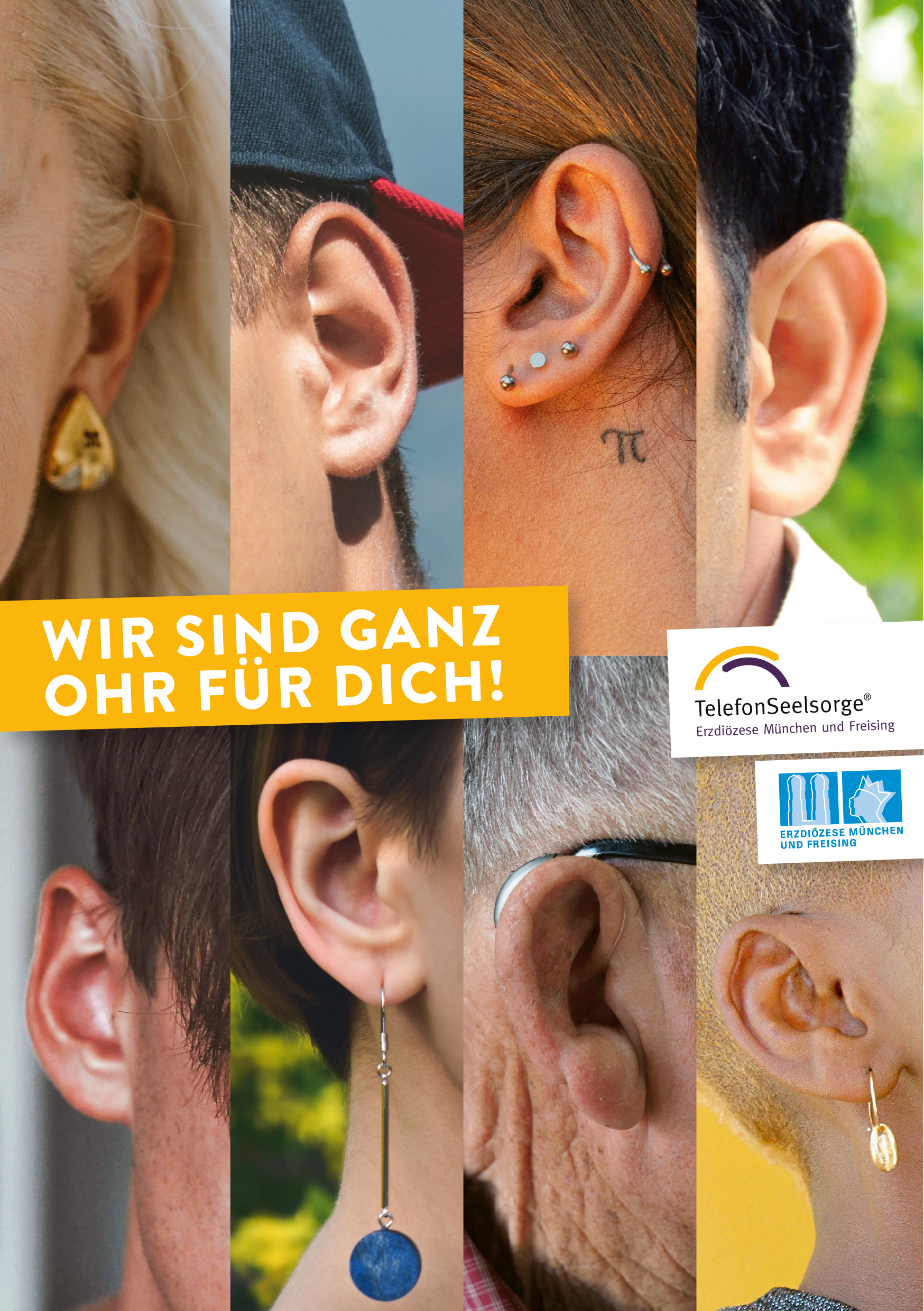 Cover Flyer "Wir sind ganz Ohr für Dich"