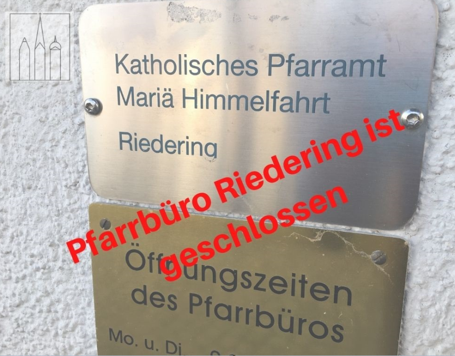 Pfarrbüro geschl.