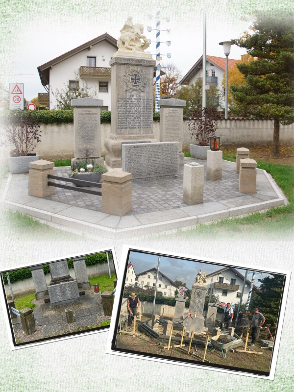 Kriegerdenkmal Sanierung