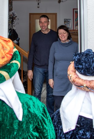 Sternsinger in Traunstein