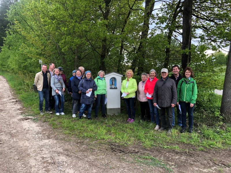 Gruppenbild Pilgergruppe