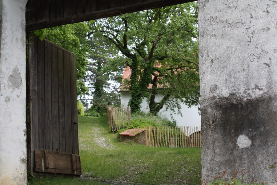 Eingang Obstgarten Kloster