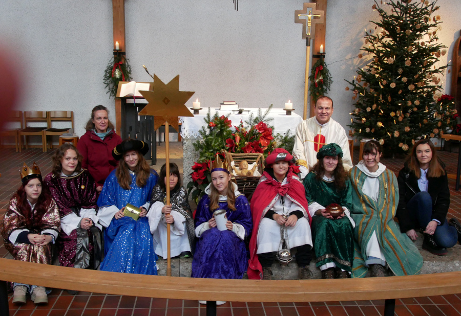 Sternsinger Gruppenbild