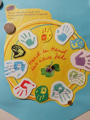 Gute Wünsche zum Neujahr