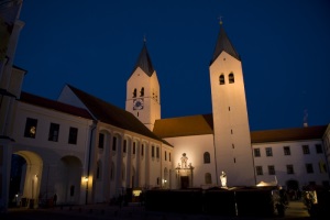 Freisinger Dom bei Nacht