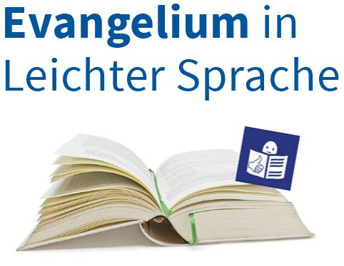 Logo Evangeliumn in Leichter Sprache