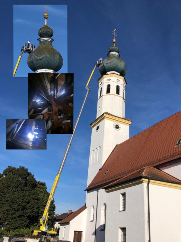 Kirchturm Sanierung