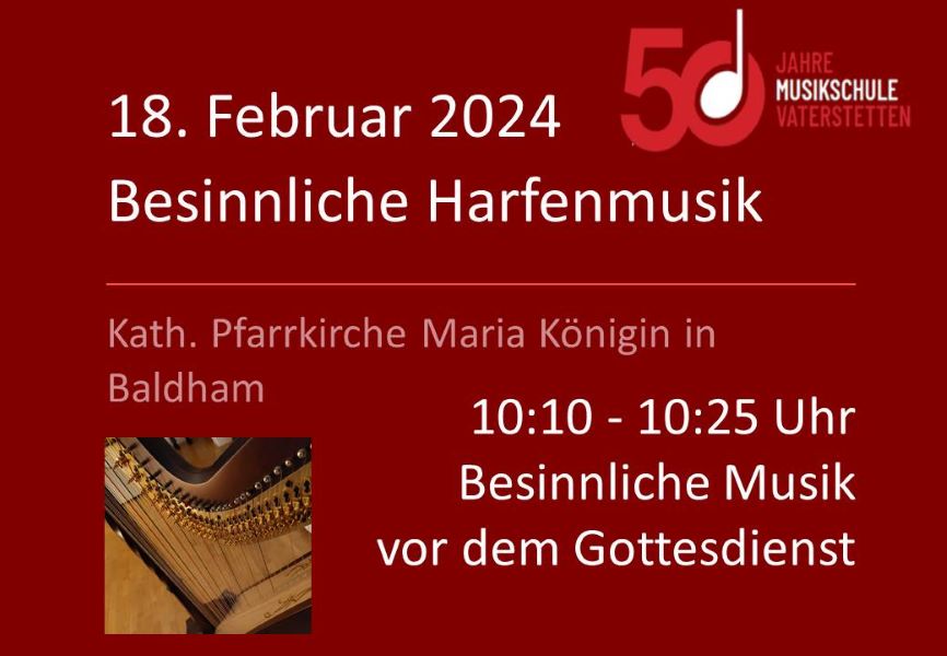 18.02.24 Besinnliche Harfenmusik für Newsletter