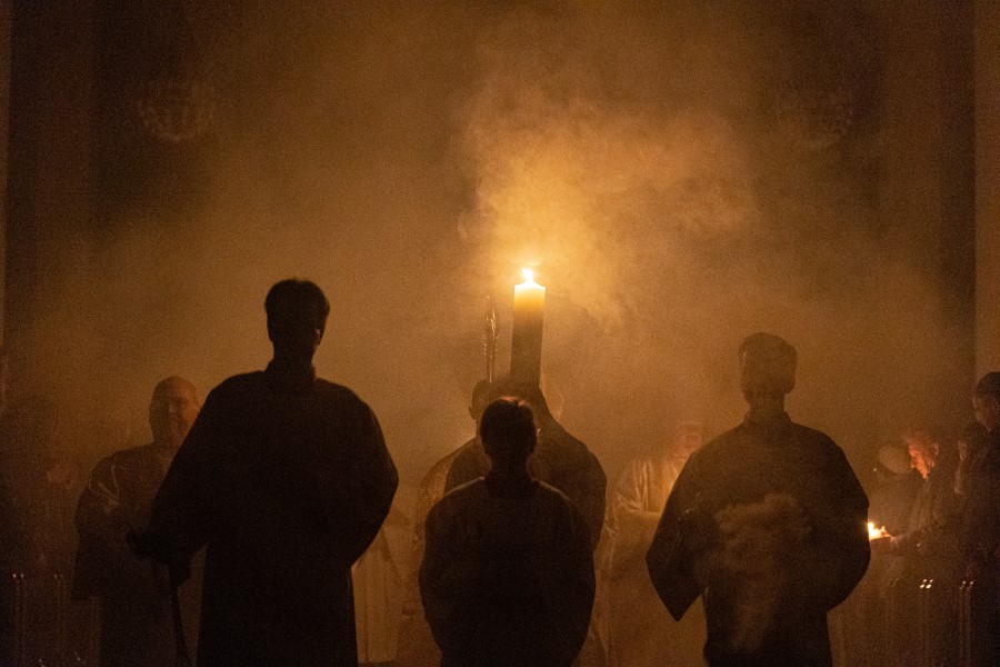 Osternacht in der Münchener Liebfrauenkirche