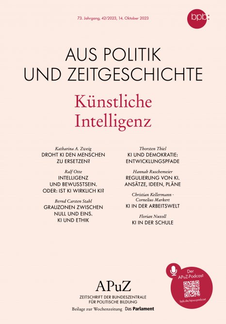 Cover APuZ zu KI