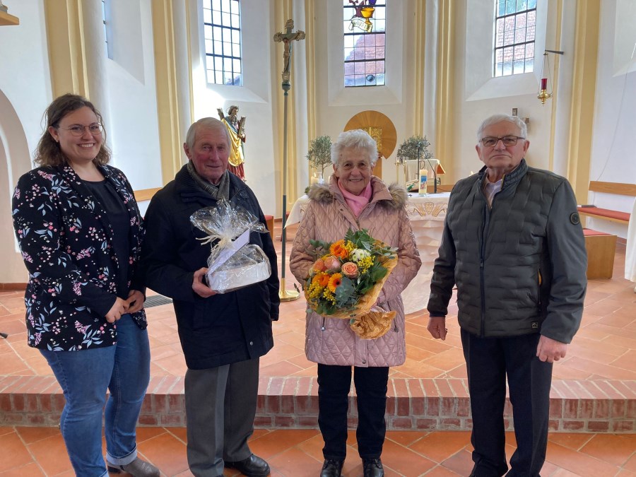 Verabschiedung von Hans Mosner, Mesner der Pfarrei Baierbach, insbesondere der Kirche "Unserer lieben Frau"