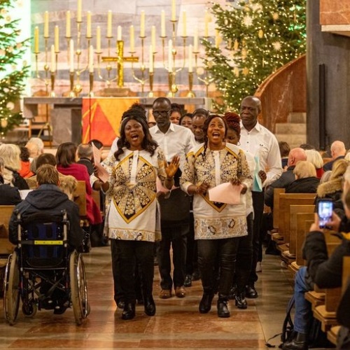 Ökumene ist bunt – Der methodistische Peace Church African Choir bei der Gebetswoche für die Einheit der Christen 2023