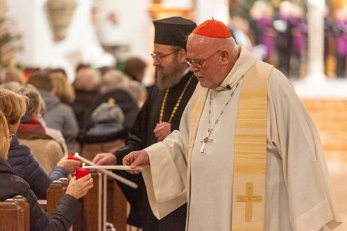 Ökumene bedeutet, das Licht der Liebe Christi zu teilen – Kardinal Marx und Bischof Sofian von Kronstadt bei der Gebetswoche für die Einheit der Christen 2024